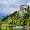 Kasteel in Bled